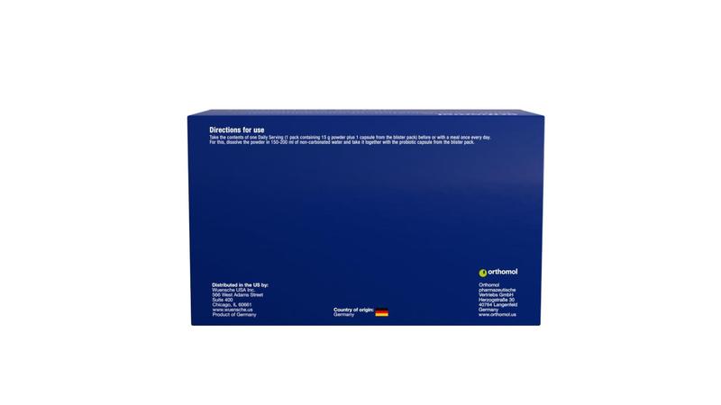 Suplemento Orthomol Immun Pro para 30 dias com vitaminas e zinco
